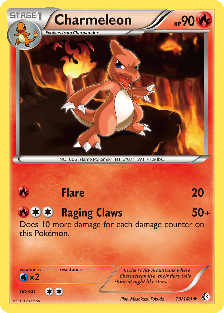 Boundaries Crossed Charmeleon #19/149